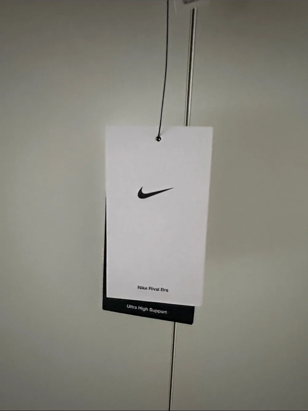 Nike Women's White Padded High-Impact Sports Bra